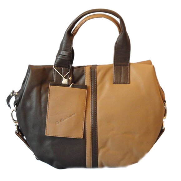 Bruno Rossi Deerskin Satchel/Shoulder Bag - Picture 3 of 5